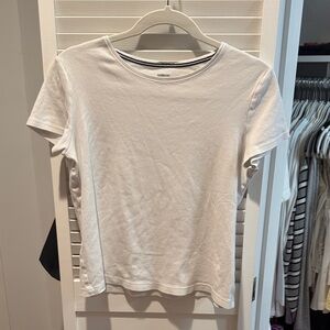 Croft & Barrow Cream Classic Tee